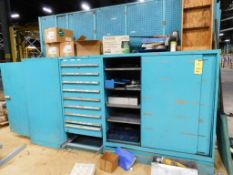 (3) Lista Cabinets with contents. To include hand tools