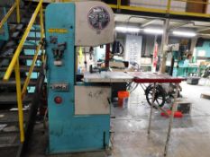 Do All 1612-0 Vertical Band Saw, sn-277-71948, 24