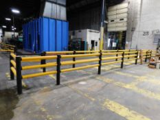 (16) Sections of A-Safe Safety Barricades and (2) Swing Gates