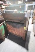 (2) Steel Boxes with Maintenance Crib Items-Wheels, Parts Boxes, Bearings, Steel Parts, Etc.