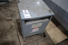 15 KVA Single Phase Transformer, HV 240x480, LV 120/240, Square D Cat#1551H