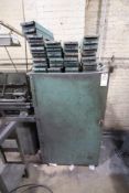 Green Metal Cabinet with Misc. Dies/Punches