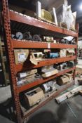 Contents of 1 Section of racking-New and Used Motors, Abrasives