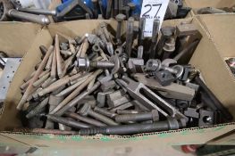 Assorted T-Slot Nuts, Bolts, Etc.