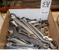 Box mostly combination wrenches Metric 5.5-30mm