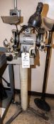 Darex drill sharpener on stand, 1/3hp, 115v, s/n 504393, 6