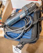 Bosch corded multitool with some blades mdl. GOP40-30