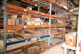 (4) section pallet rack (5) 42