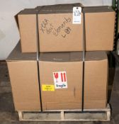 (2) pallets extra heating elements for lot 89