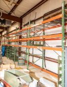 (5) sections pallet racking, (6) 42