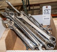Box mostly combination wrenches SAE 3/8-1-5/8