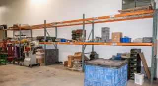 (4) section pallet rack (5) 42