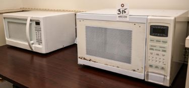 (2) microwaves (1) is Hamilton Beach 1,000w