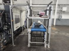 Custom Fabricated 80 / 20 Aluminum Robot Cool Down Station / Safety Enclosure - Asset #: 2019