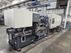 2017 Toshiba Electric Model: EC2505XIIV50-8A 250-Ton X 12.73-Oz. Plastic Injection Molding Machine