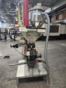 Maguire WSB-221 Gravimetric Weigh Scale Blender With MPI Controller, Conair Loader, And Stand, SN 85