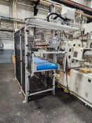 Custom Fabricated 80 / 20 Aluminum Robot Cool Down Station / Safety Enclosure