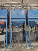 Novatec Model 32-445-60 Approx. 100 Cu. Ft. Capacity Silo, With Stainless Steel Loader, Level Indica