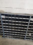 Durham 72-Bin Small Parts Storage Cabinets And Contents, Including But Not Limited To: Various Sized