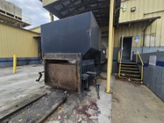 Speed-Tech Equipment Industrial Trash Compactor System With Hydraulic Power Unit And Integrated Stee