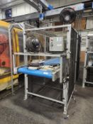 Custom Fabricated 80 / 20 Aluminum Robot Cool Down Station / Safety Enclosure - Asset #: 2052