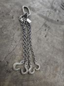 Chesterfield Trading Company Type 00S 57,800 Cap Certified 4-Leg Lifting Bridle, 6' Long, With 5/8