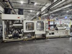 1994 Van Dorn Demag Model 500H-RS-48FLP 500-Ton X 48-Oz. Hydraulic Clamp Injection Molding Machine W