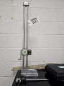 Mitutoyo Model 192-104 Dial Height Gauge & (1) Fowler Max-Cal Digital Caliper Set - Asset #: 2197