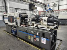 1997 Cincinnati Milacron Model VT-220-17 220-Ton X 17-Oz. Injection Molding Machine, 17-Oz Shot, 21.