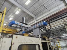 2022 Sepro 7X-45 5-Axis Servo Robot With PLC Control Station And Visual 3 Teach Pendant Controller,