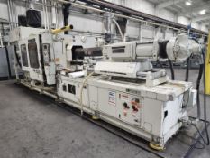 1994 Van Dorn Demag Model 500H-RS-48FLP 500-Ton X 48-Oz. Hydraulic Clamp Injection Molding Machine