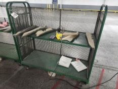 U-Line 2-Shelf Welded Stock Picking Cart - Asset #: 78
