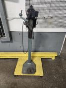The New Jersey Wire Stitching Company Pedistal Style Wire Stitcher With Foot Pedal Control - Asset #