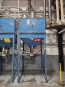 Novatec Model 32-445-60 Approx. 100 Cu. Ft. Capacity Silo, With Stainless Steel Loader, Level Indica