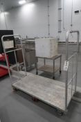 Uline Diamond Plate Aluminum Flat Bed Cart