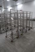 (5) Channel Manufacturing 506LS Stainless Steel Lug Racks