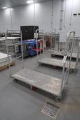 Uline Diamond Plate Aluminum Flat Bed Cart
