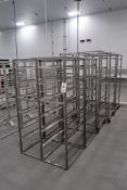 (5) Channel Manufacturing 512LS Stainless Steel Lug Racks