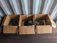 (3) Genteq ECM 142R Fan Motors - 1HP, 200-1200 RPM, 460V, 1PH - Sold Subject to Seller