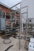 (3) Assorted Stainless Steel Platform Frame Structures - Sold Subject to Seller Confirmation - To Be
