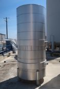 550-Gallon Stainless Steel Tank - (2) Cooper Crouse-Hinds Heater Bands, Exterior Insulation, 4-
