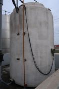Insulated HDPE Phosphoric Acid Tank - Approx. 3,500 Gallon Capacity, 2