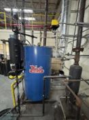 HURST BOILER MODEL 4VT-G-15-15 MAX 630,000 BTU/HR