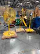 LOT OF THREE (3) INDUSTRIAL FANS