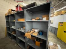 (8) SHELVES OF MRO CONTENTS