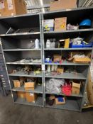 (2) SHELVES OF MRO CONTENTS
