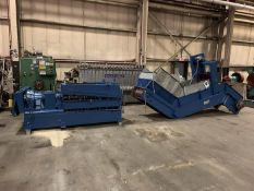 MAREN MODEL 60 SHREDDER W/ INCLINE CONVEYOR AND DUMPER