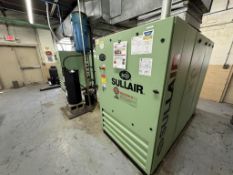 SULLAIR AIR COMPRESSOR 125 PSI Model: 7509B AC