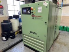 SULLAIR AIR COMPRESSOR 125 PSI Model: SN5509 75 AC