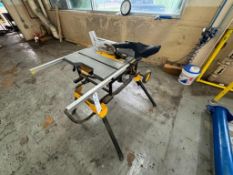 DEWALT TABLE PORTABLE SAW